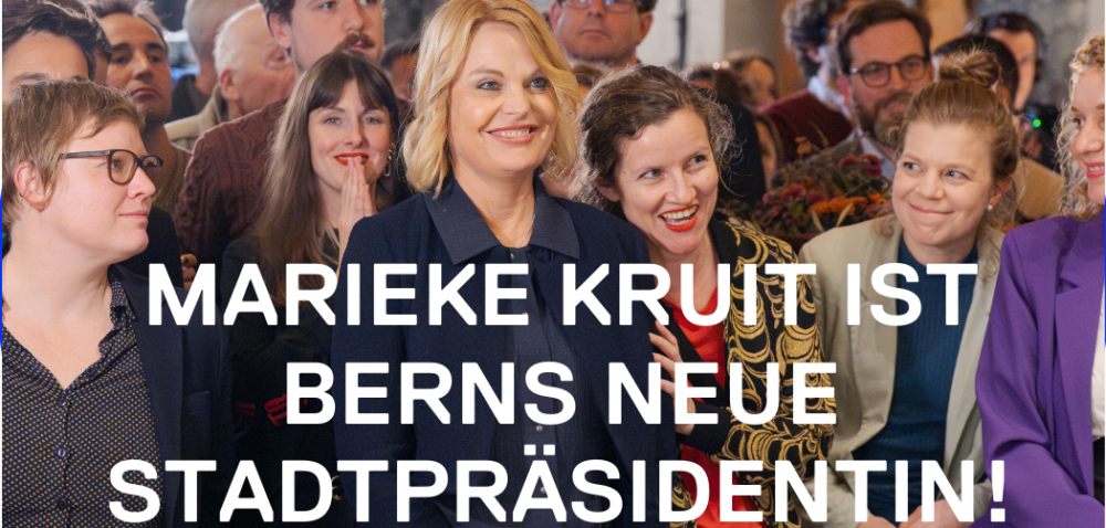 Marieke Kruit ist die erste Stadtpräsidentin von Bern